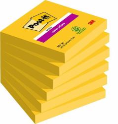 3M 7100174970 nota autoadhesiva Plaza Amarillo 90 hojas Autoadhesivo 