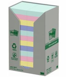3M 7100259447 nota autoadhesiva Rectángulo Azul, Verde, Rosa, Amarillo 100 hojas Autoadhesivo 