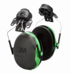 3M PELTOR Helmet Attached Earmuffs X1P3E, 10/Case Orejera para casco protector 