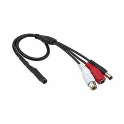 ACTi PMIC-0100 micrófono Negro, Rojo, Blanco Micrófono para cámara de seguridad 
