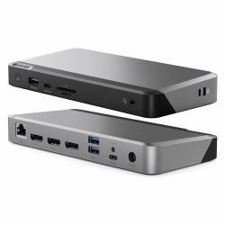 ALOGIC MX3 Alámbrico USB 3.2 Gen 1 [3.1 Gen 1] Type-C Negro, Gris 