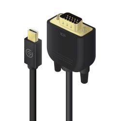 ALOGIC MDP-VGA-02-MM cable de señal 2 m Negro 