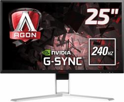 AOC AGON 1 AG251FG pantalla para PC 62,2 cm [24.5"] 1920 x 1080 Pixeles Full HD LED Negro, Rojo 