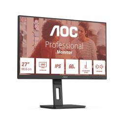 AOC E3 U27E3UF pantalla para PC 68,6 cm [27"] 3840 x 2160 Pixeles 4K Ultra HD LED Negro 