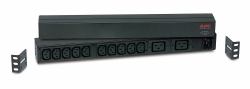 APC RACK PDU BASIC 1 U 16A 230V unidad de distribución de energía [PDU] 12 salidas AC 0U/1U Negro 