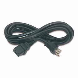 APC Pwr Cord, 15A, 100-120V, C19 to 5-15 Negro 2,5 m 