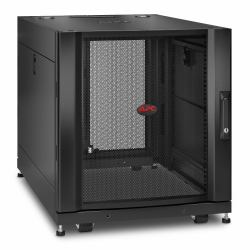 APC NetShelter SX 12U Rack o bastidor independiente Negro 
