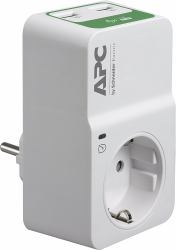 APC PM1WU2-GR limitador de tensión Blanco 1 salidas AC 230 V 