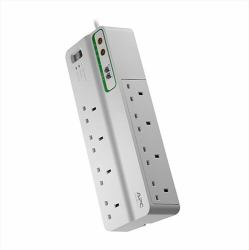 APC SurgeArrest Blanco 8 salidas AC 230 V 3 m 