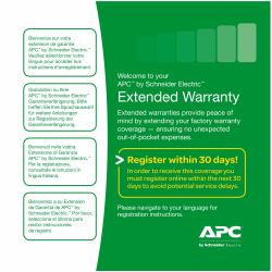 APC Service Pack 3 Year Extended Warranty 3 año[s] 