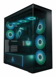 ARCTIC Xtender Black [Tinted Glass] Midi Tower Negro 