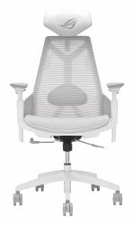 ASUS ROG Destrier Ergo Core White Silla para videojuegos de PC Asiento de malla Blanco 