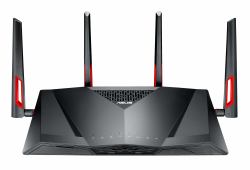 ASUS DSL-AC88U router inalámbrico Gigabit Ethernet Doble banda [2,4 GHz / 5 GHz] Negro 