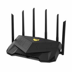 ASUS TUF Gaming AX6000 router inalámbrico Gigabit Ethernet Doble banda [2,4 GHz / 5 GHz] Negro 