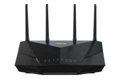 ASUS RT-AX5400 router inalámbrico Gigabit Ethernet Doble banda [2,4 GHz / 5 GHz] Negro 