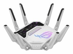 ASUS ROG Rapture GT-BE19000AI router inalámbrico 10 Gigabit Ethernet Tribanda [2.4 GHz / 5 GHz / 6 GHz] Blanco 