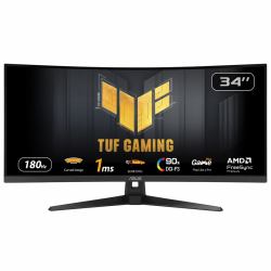 ASUS TUF Gaming VG34VQ3B pantalla para PC 86,4 cm [34"] 3440 x 1440 Pixeles UltraWide Quad HD LED Negro 