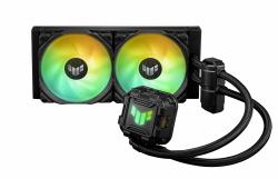 ASUS TUF GAMING LC II 240 ARGB Procesador Sistema de refrigeración líquida todo en uno 12 cm Negro 