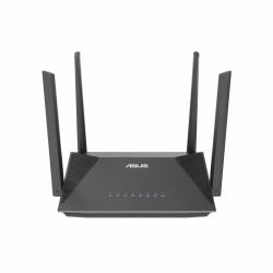ASUS RT-AX52 AX1800 AiMesh router inalámbrico Gigabit Ethernet Doble banda [2,4 GHz / 5 GHz] Negro 