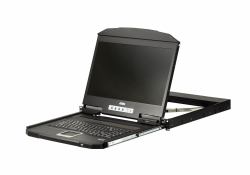 ATEN CL3700NW consola de rack 47 cm [18.5"] 1920 x 1080 Pixeles Metal, Plástico Negro 1U 