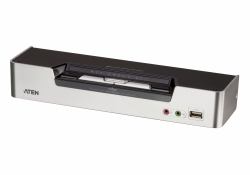 ATEN CS1642A interruptor KVM Montaje en rack Negro, Plata 