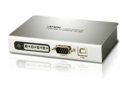 ATEN Conversor USB a 4 puertos RS-232 