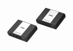 ATEN Extensor USB 2.0 por LAN de 4 puertos 