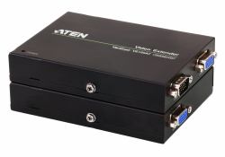 ATEN VE150A extensor audio/video Transmisor y receptor de señales AV Negro 