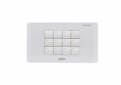 ATEN Sistema de control - Botonera con procesador integrado [formato UE, 2 gangs] 