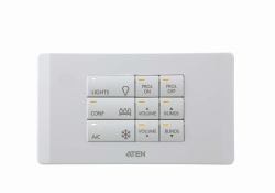ATEN Sistema de control - Botonera de 12 botones [formato UE, 2 gangs] 