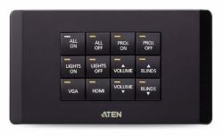 ATEN VK112EU1-AT otro dispositivo de entrada Teclado RJ-45 Negro 