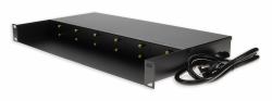 AddOn Networks ADD-MIMC-1U12S-CHASSIS-AA chasis de red 1U Negro 