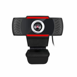 Adesso CyberTrack H3 cámara web 1,3 MP 1280 x 720 Pixeles USB 2.0 Negro, Rojo 