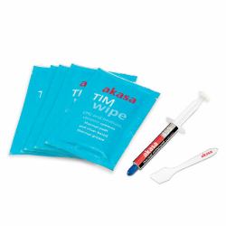 Akasa TIM Wipe Kit Reinigungstücher+ Wärmeleitpaste compuesto disipador de calor Pasta térmica 2,4 W/m·K 