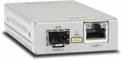 Allied Telesis AT-MMC2000/SP-960 convertidor de medio 1000 Mbit/s 850 nm Multimodo Plata 