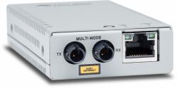 Allied Telesis AT-MMC2000/ST-960 convertidor de medio 1000 Mbit/s 850 nm Multimodo Gris 