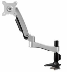 Amer Networks AMR1APL soporte para monitor 66 cm [26"] Escritorio Negro, Plata 