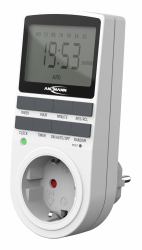 Ansmann Electrical Timer White - Daily/Weekly Timer - Warranty: 12M