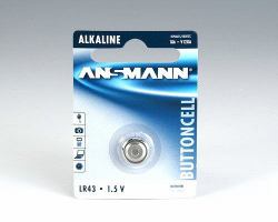 Ansmann Alkaline Battery LR 43 Batería de un solo uso Alcalino 