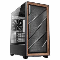 Antec 0-761345-10133-2 carcasa de ordenador Midi Tower Negro, Madera 