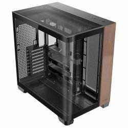 Antec C8 Curve Wood Full Tower Negro, Transparente, Madera 