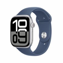 Apple Watch Series 10 [Demo] OLED 46 mm Digital 416 x 496 Pixeles Pantalla táctil Plata Wifi GPS [satélite] 