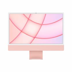 Apple iMac Apple M M1 61 cm [24"] 4480 x 2520 Pixeles PC todo en uno 8 GB 256 GB SSD macOS Big Sur Wi-Fi 6 [802.11ax] Rosa  - Versión UK