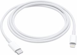 Apple MM0A3ZM/A cable de conector Lightning 1 m Blanco 