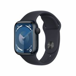 Apple Watch Series 9 41 mm Digital 352 x 430 Pixeles Pantalla táctil Negro Wifi GPS [satélite] 