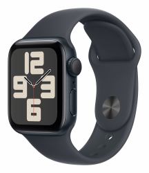 Apple Watch SE OLED 40 mm Digital 324 x 394 Pixeles Pantalla táctil Negro Wifi GPS [satélite] 