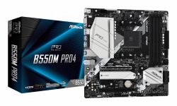Asrock B550M Pro4 AMD B550 Zócalo AM4 micro ATX 