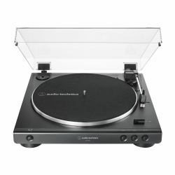 Audio-Technica AT-LP60X Tocadiscos de tracción por correa Negro Totalmente automático 