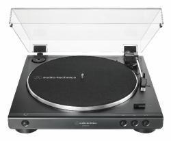 Audio-Technica AT-LP60XUSB Tocadiscos de tracción por correa Gris, Metálico Totalmente automático 