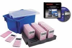 Aurora CK61 calculadora Bolsillo Calculadora científica Rosa 